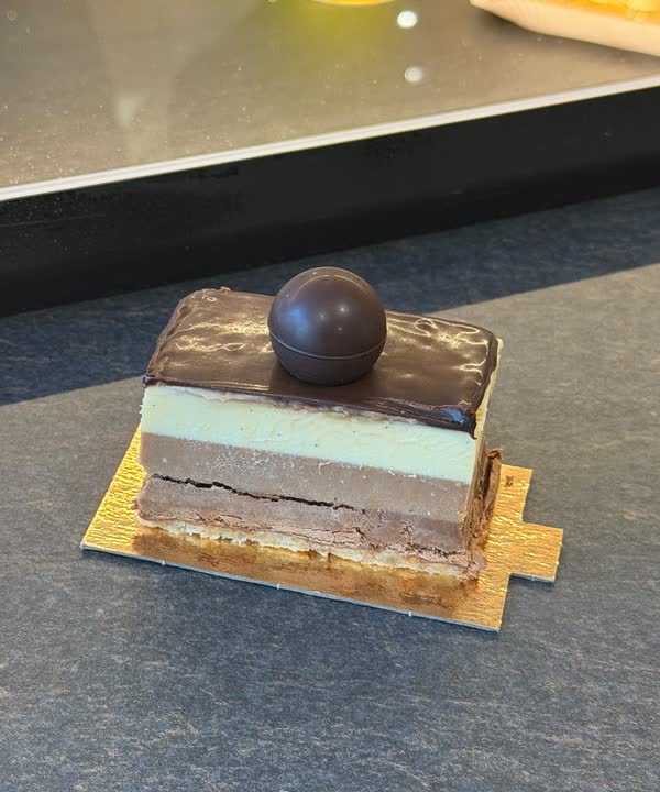 Pâtisserie individuelle au chocolat