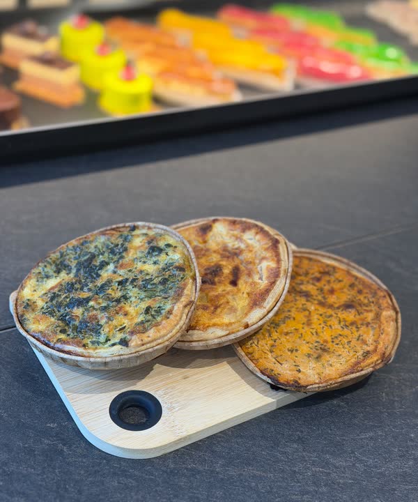 Quiches et tartes salées