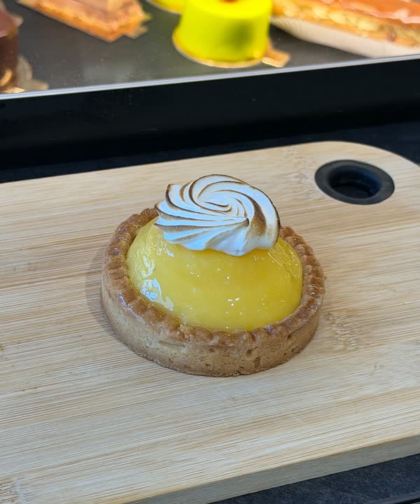 Tartelette au citron meringuée